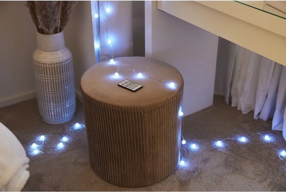 Catena luminosa con alimentazione a corrente numero lampadine 66 pz lunghezza totale 10 m Smart – Star Trading