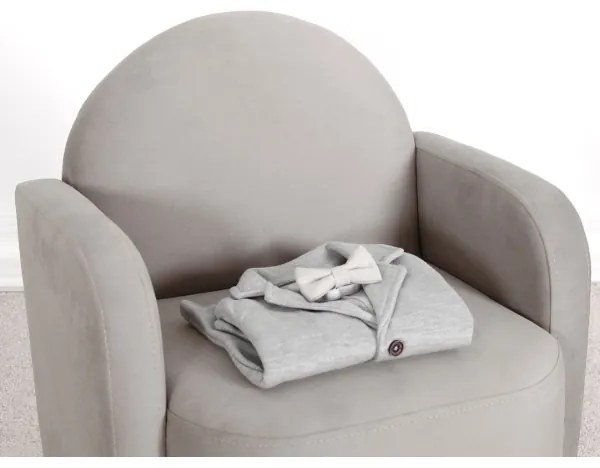 Poltroncina per bambini DORY grigia