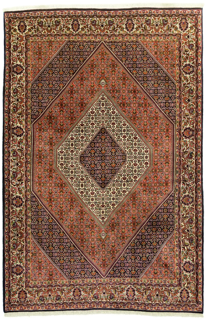 Bidjar Tappeto persiano 190x310 Rosso (Iran) Annodato A Mano