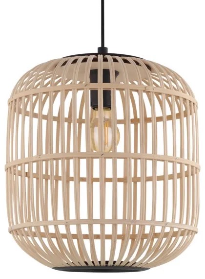 Eglo 43216 - Lampadario a sospensione con filo BORDESLEY 1xE27/28W/230V