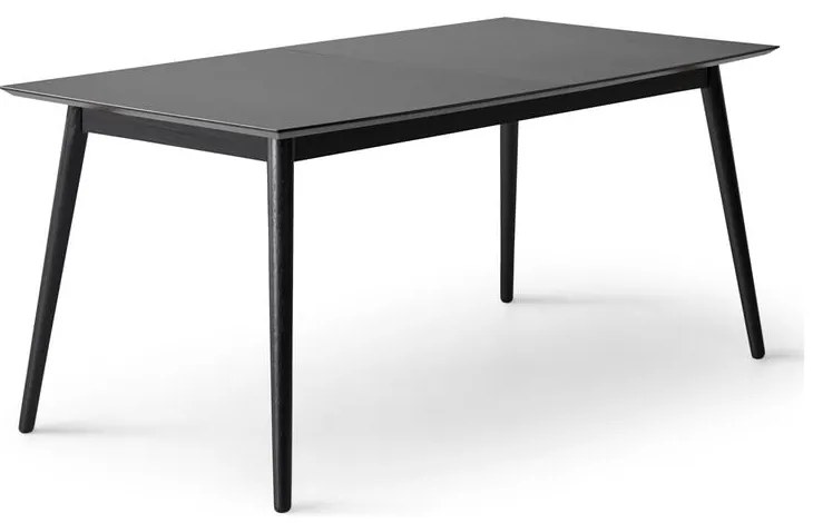Tavolo da pranzo pieghevole nero con piano nero 90x165 cm Meza - Hammel Furniture