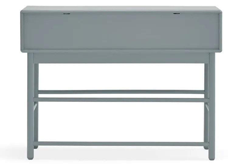 Tavolo consolle blu-grigio 35x120 cm Corvo - Teulat