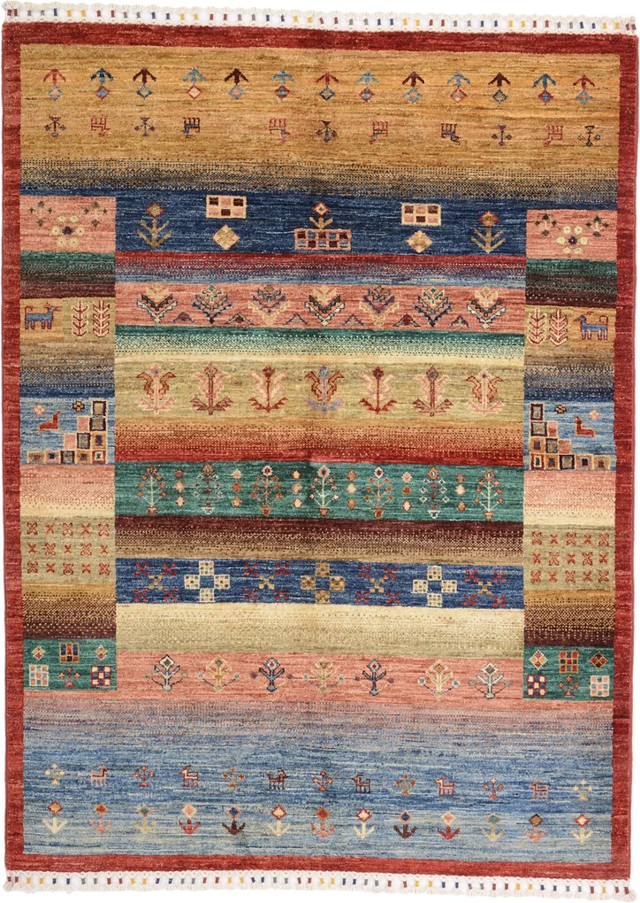 Samarkand Tappeto 130 x 170 (Pakistan) Annodato A Mano