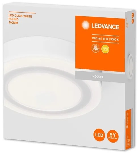 Ledvance - Plafoniera LED ROUND LED/18W/230V d. 30 cm