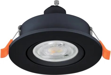 Eglo 902264 - Faretto da incasso BARRANCO LED/4,8W/230V nero