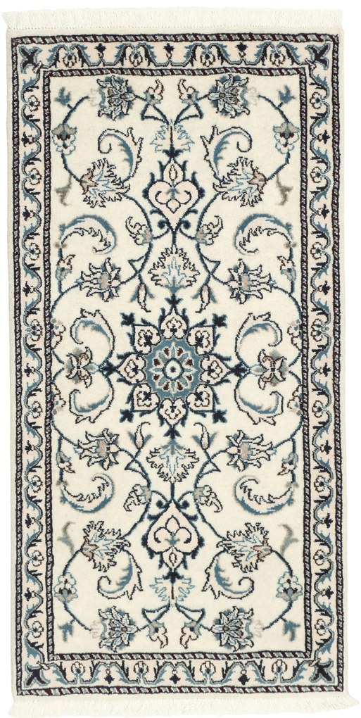 Nain Tappeto 140 x 70 Beige (Iran) Annodato A Mano