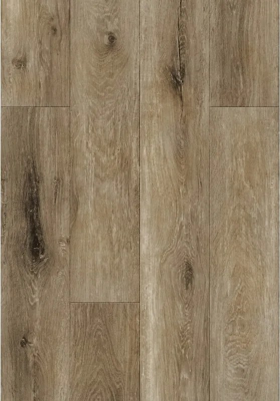 Mexen Clermont pannelli vinilici 1240 x 182 mm SPC 6,5 mm, base IXPE 1,5 mm, 4 V-Fuga, Rovere - F1053-1240-182-505-4V1-01
