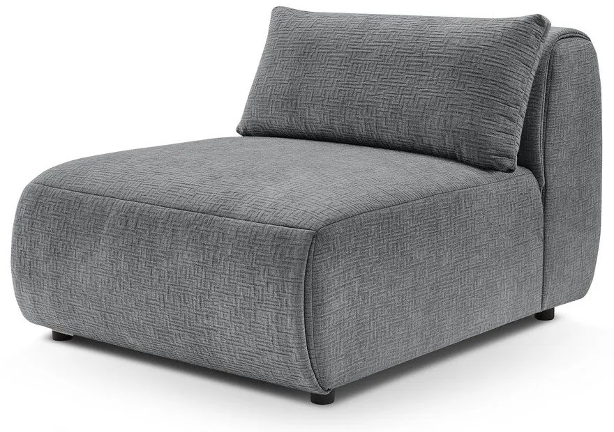 Modulo divano grigio Jeanne - Bobochic Paris