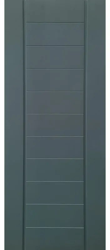 Pannello per porta d'ingresso Regent Color verniciato prodotto senza rivestimento grigio L 81  x H 209.5 cm, Sp 18 mm