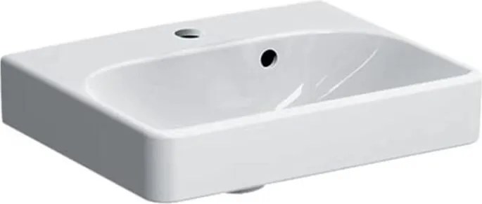Geberit 500.222.01.1 - Lavabo sospeso Smyle Square 45x36 cm ceramica/bianco