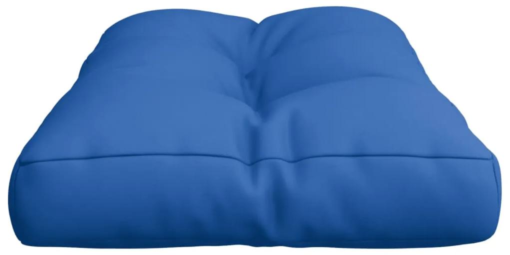 Cuscino per Pallet Blu Reale 70x40x12 cm in Tessuto
