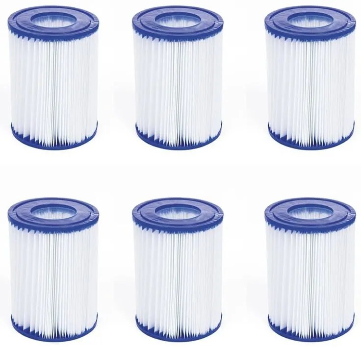 Bestway 58094-S03 Cartuccia filtrante tipo II, 6 pezzi