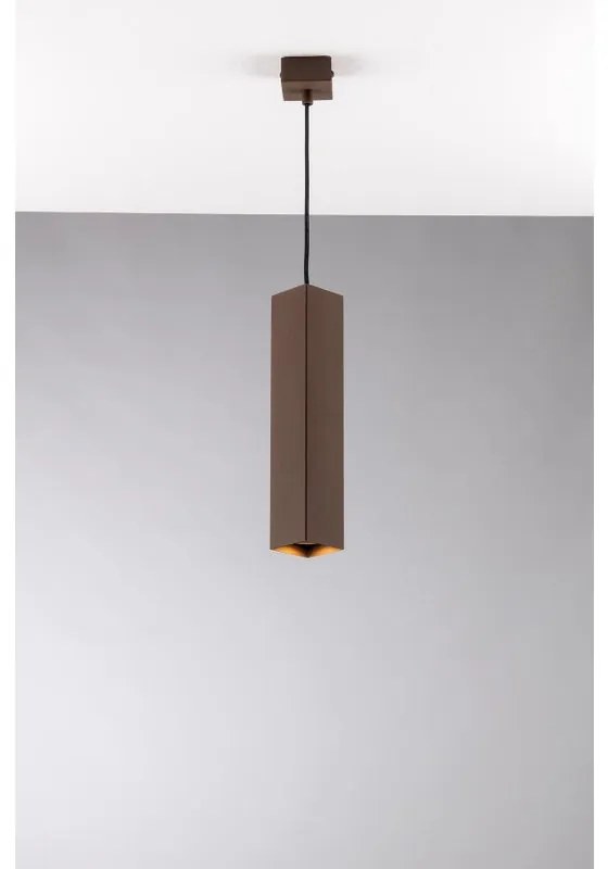 Lampadario Moderno Fluke bronzo  GU10 LUCE AMBIENTE DESIGN