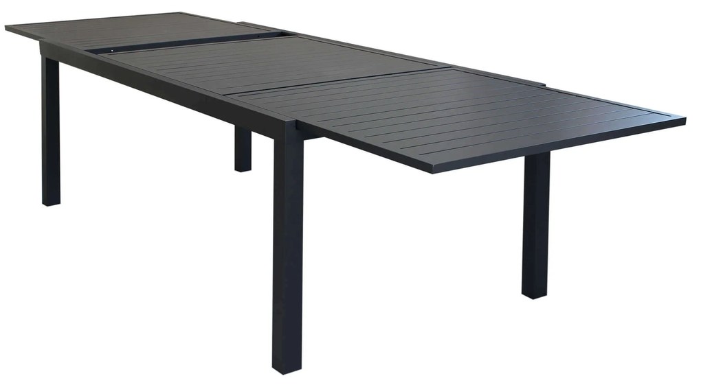 DEXTER - tavolo da giardino allungabile in alluminio da 200 x 100 cm