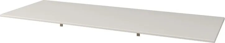 Top per lavabo Domino BADEN HAUS L 121 x H 1 x P 46 cm bianco mdf, opaco