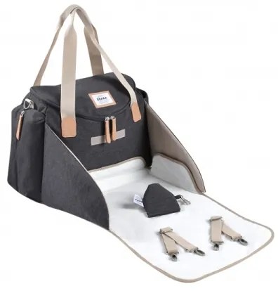 Beaba - Borsa fasciatoio per culle SYDNEY grigio/beige