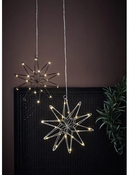 Markslöjd 705750 - Decorazione natalizia LED GLEAM LED/0,6W/3xAA argento