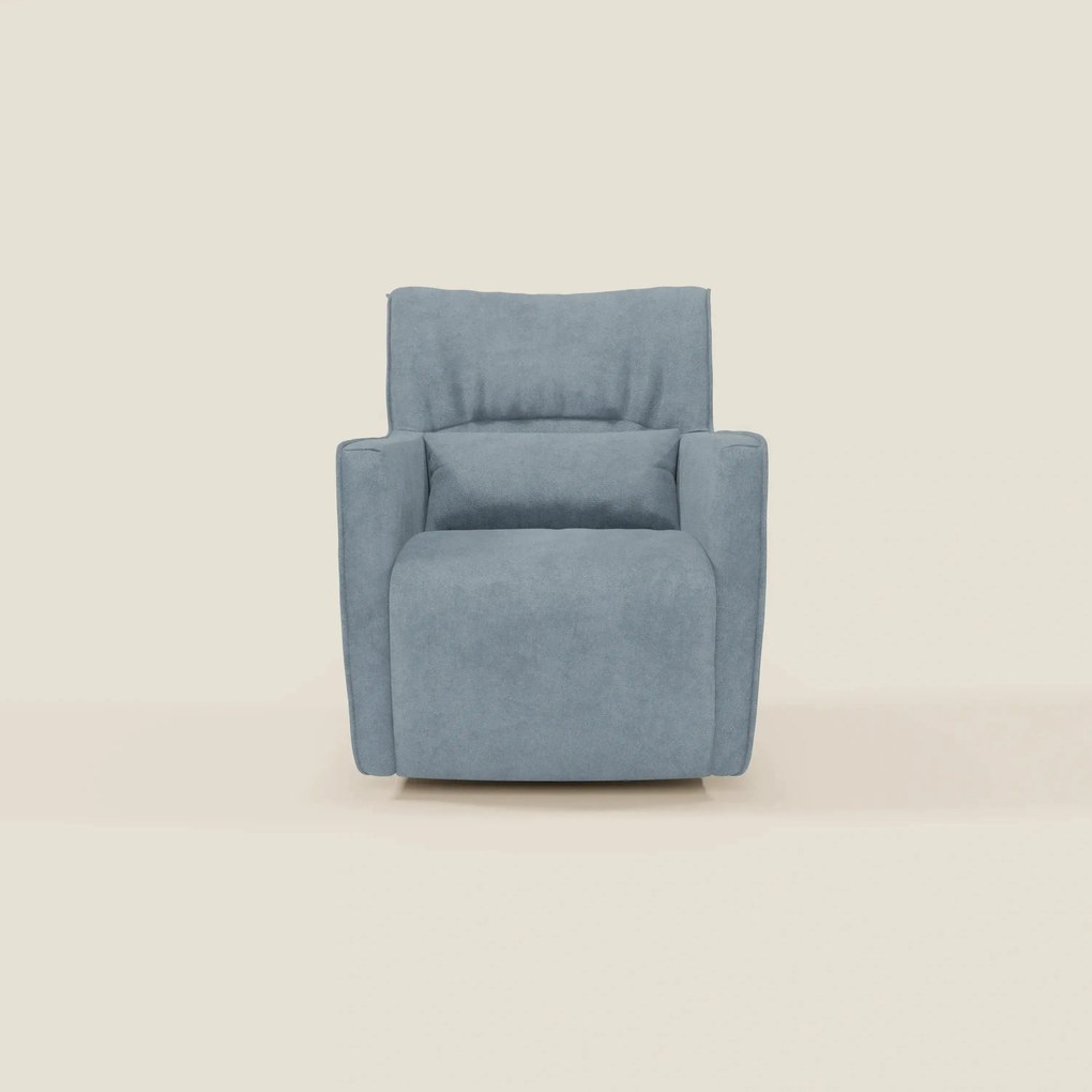 Tulla Poltrona girevole in tessuto impermeabile T02 carta da zucchero