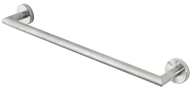 Porta asciugamani a muro 50 cm in acciaio inox satinato Galassia