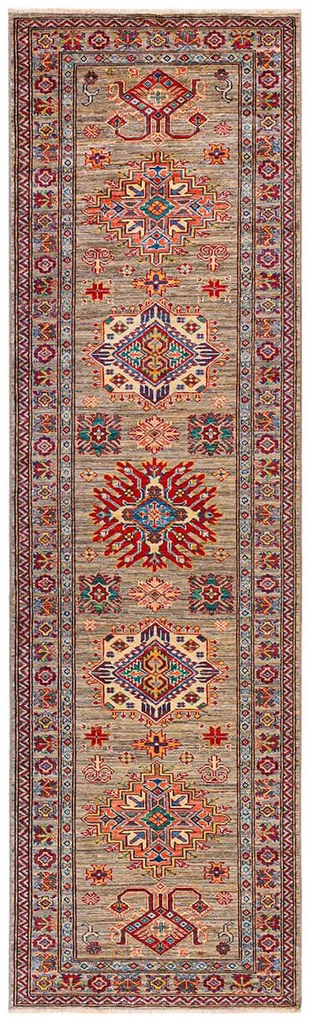 Kazak Tappeto orientale 300 x 80 (Pakistan) Annodato A Mano