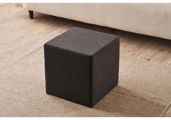 Pouf CUBI 40x40 cm marrone scuro