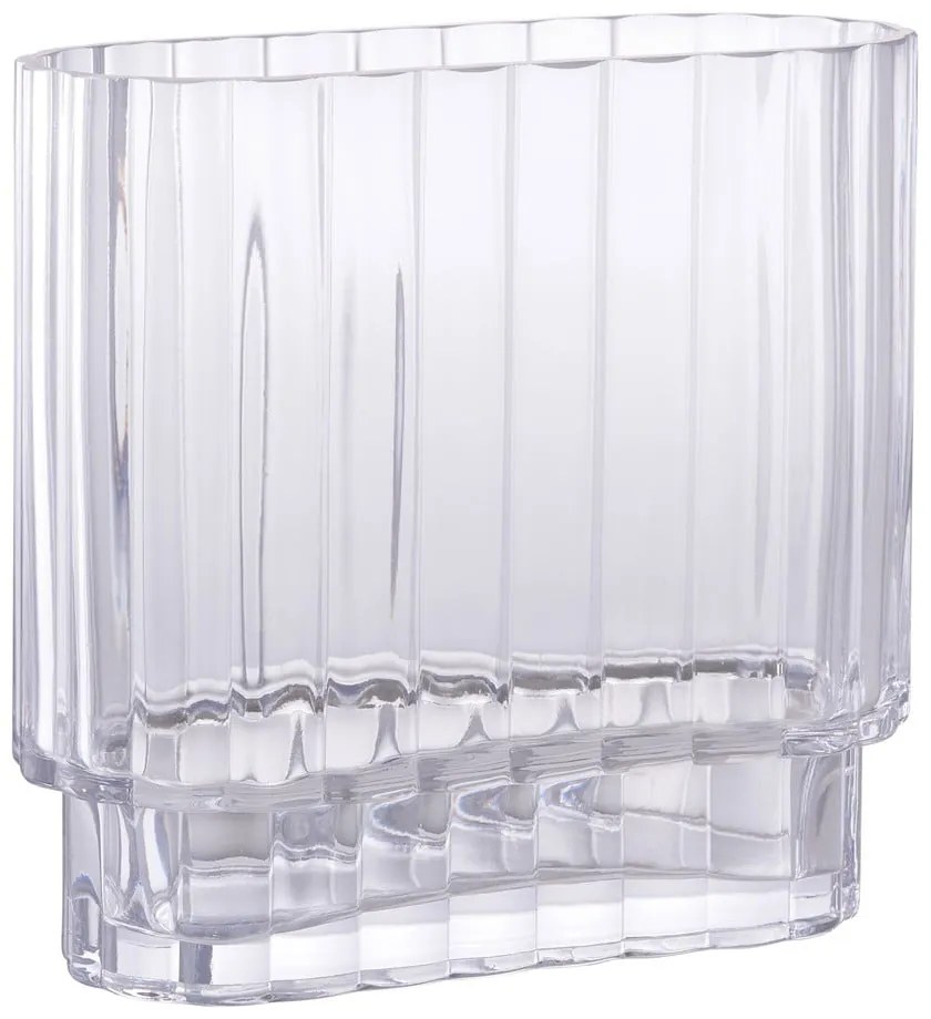 Vaso in vetro (altezza totale 19,5 cm) – House Nordic