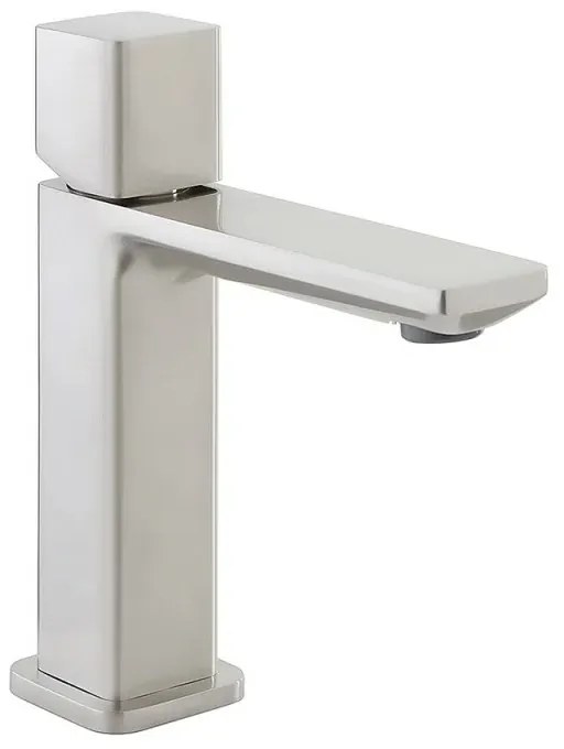 Miscelatore lavabo in ottone color nichel con piletta click clack Lotus