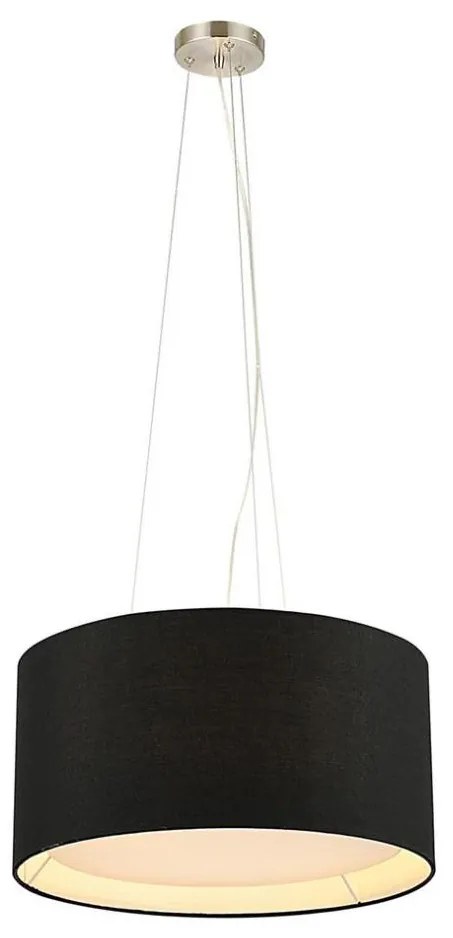 Zuma Line RLD93139-4B - Lampadario su filo CAFÉ 4xE27/60W/230V nero