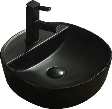 Mexen Zita lavabo da appoggio 40 x 40 cm, nero opaco - 21874085