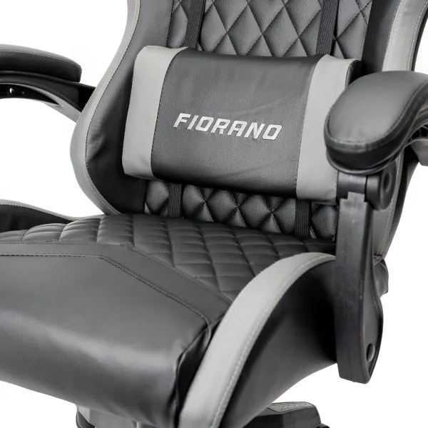 Sedia gaming FIORANO nero/grigio