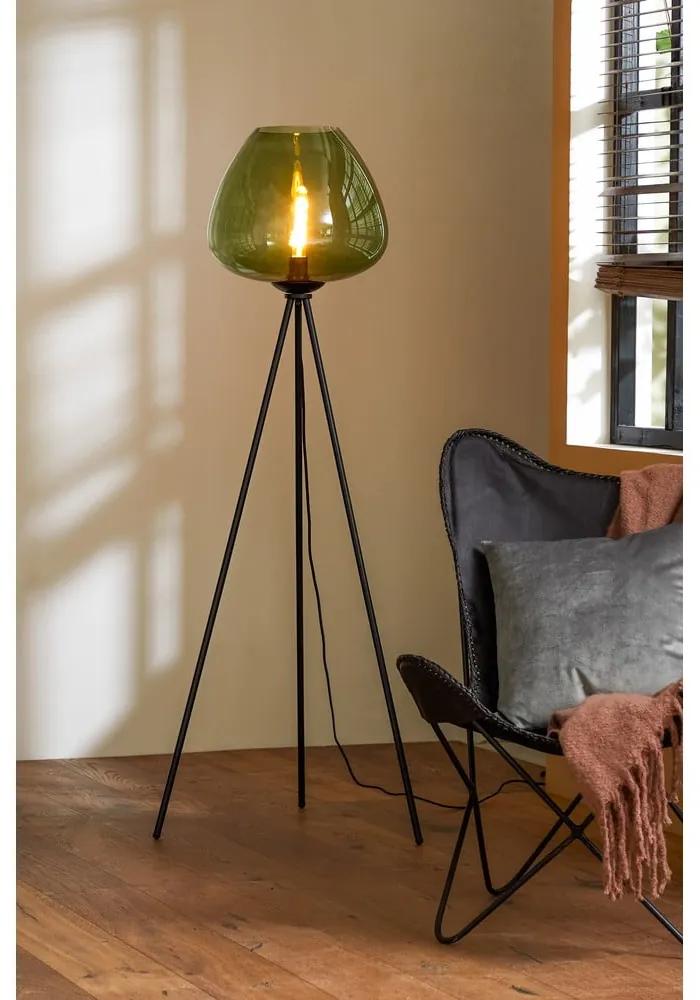 Lampada da terra verde (altezza 146 cm) Mayson - Light &amp; Living