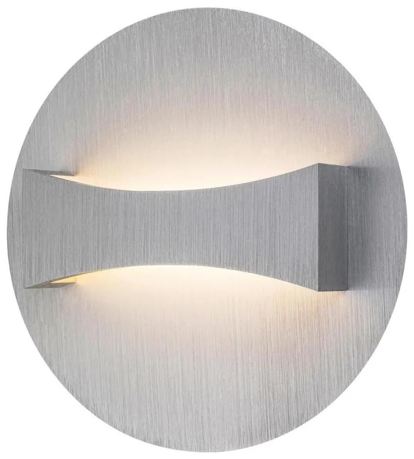 Rabalux 1438 - Applique a LED NEVILLE LED/6W/230V grigio tondo