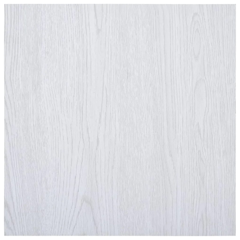 Listoni Per Pavimenti Autoadesivi İn Pvc 5,11 M² Bianchi /
