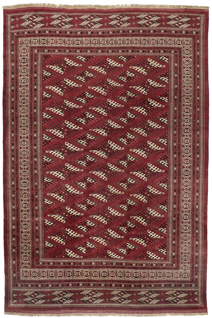 Turkmen Tappeto 380 x 260 (Iran) Annodato A Mano