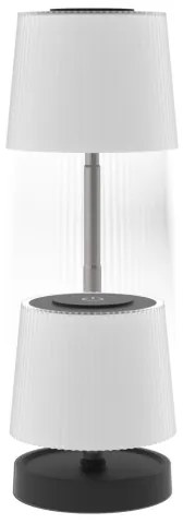 Lampada da tavolo ricaricabile dimmerabile per esterni LED 2W/5V IP44 1200 mAh, grigia