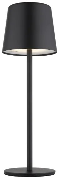 Globo 58482B-LED Lampada da tavolo ricaricabile da esterno dimmerabile VAN. 2W/5V 2200mAh IP44 nero