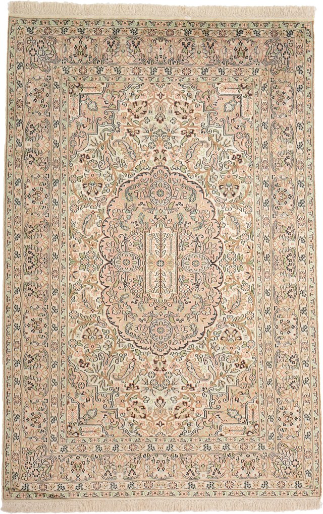 Cashmere Silk Tappeto orientale 120x180 (Indian) Annodato A Mano