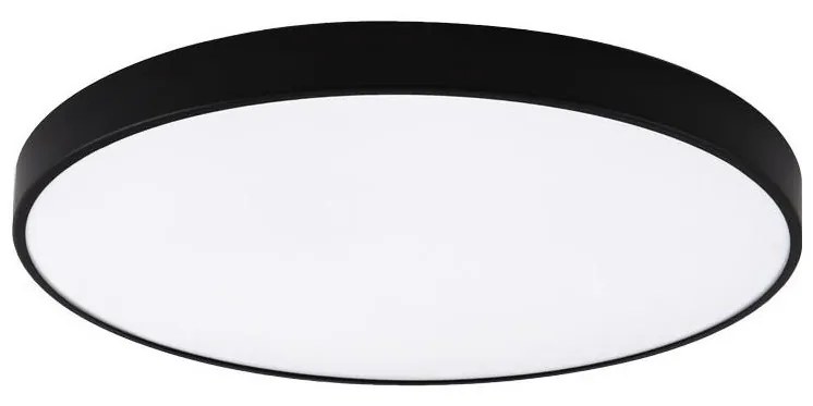 Top Light-LED dimmerabile plafoniera per bagno PETAL LED/60W/230V IP44 Ø 59 cm nero+telecomando