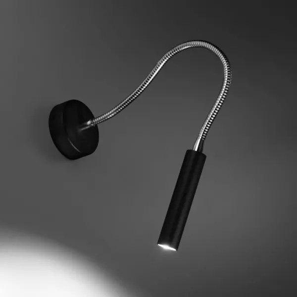 Sollux SL.0910 - Lampada flessibile piccola AXIL 1xG9/12W/230V nero