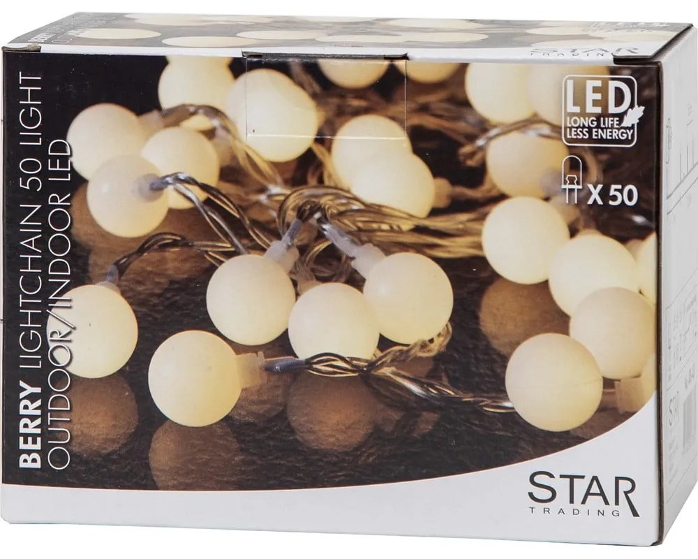 Catena leggera Partylights, lunghezza 7,35 m Berry - Star Trading