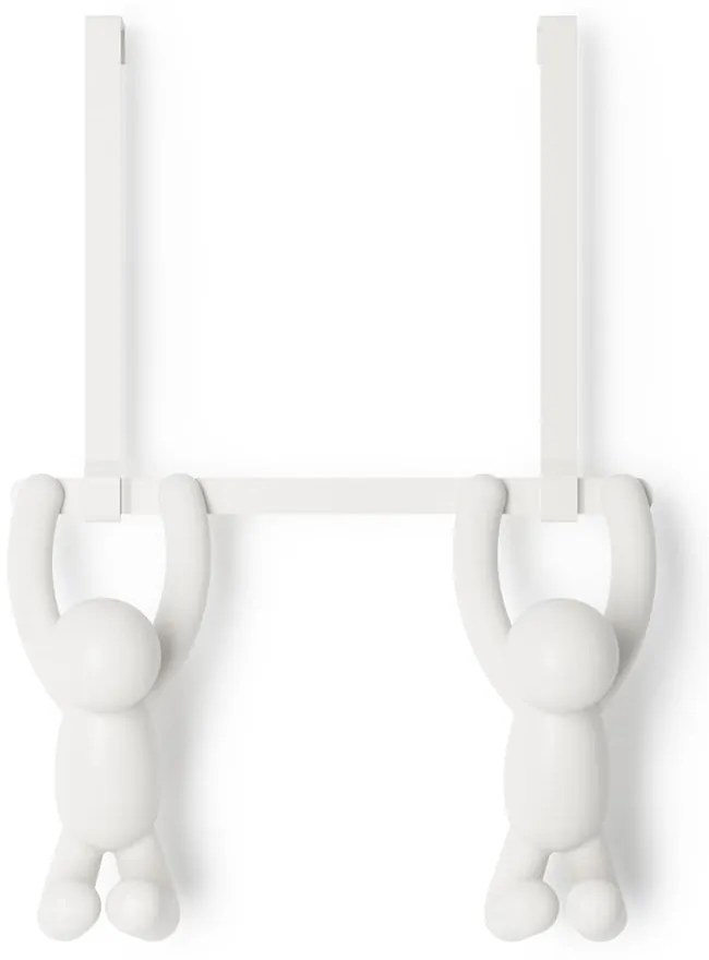 Appendiabiti in plastica bianca 22 cm Buddy - Umbra