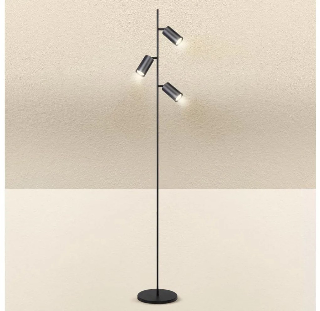 Brilagi - Lampada con piedistallo SELE 3xGU10/30W/230V nero