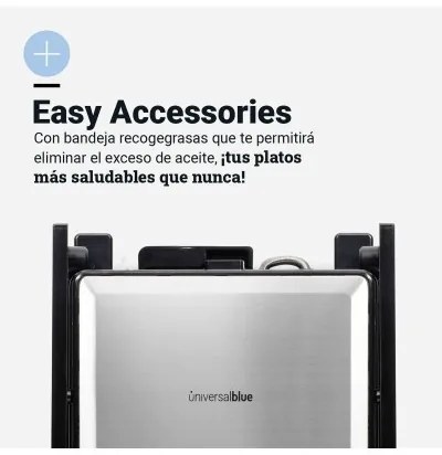 Piastra Grill Elettrica Universal Blue 5020X Verde