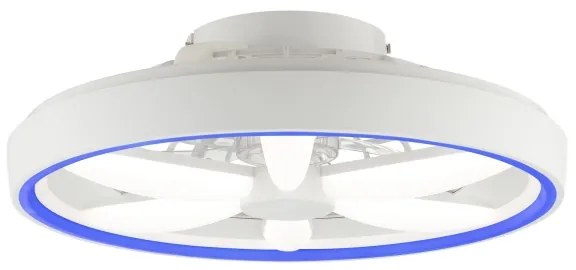 Brilliant - Ventilatore a soffitto LED RGBW GAIANO LED/48W/230V bianco + DO