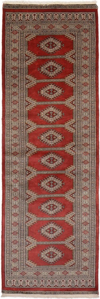 Bokhara Tappeto 80x240 (Pakistan) Annodato A Mano