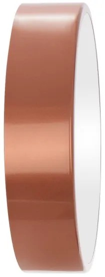 Plafoniera da bagno CLEO con sensore, 3xE27/24W/230V, Ø 40 cm, finitura rame, IP54