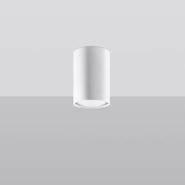 Sollux SL.0996 - Faretto LAGOS 1xGU10/10W/230V 10 cm bianco