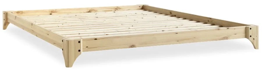 Letto matrimoniale in legno di pino con griglia 160x200 cm Elan - Karup Design