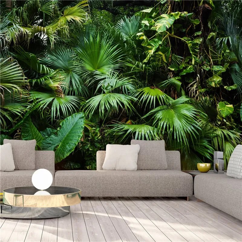 Fotomurale  Sunny Jungle  Colore Verde, Dimensioni e Misure 100x70