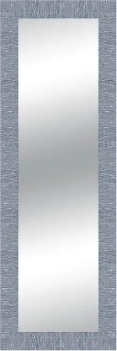 Specchio rettangolare in legno argento 73 x 183 cm